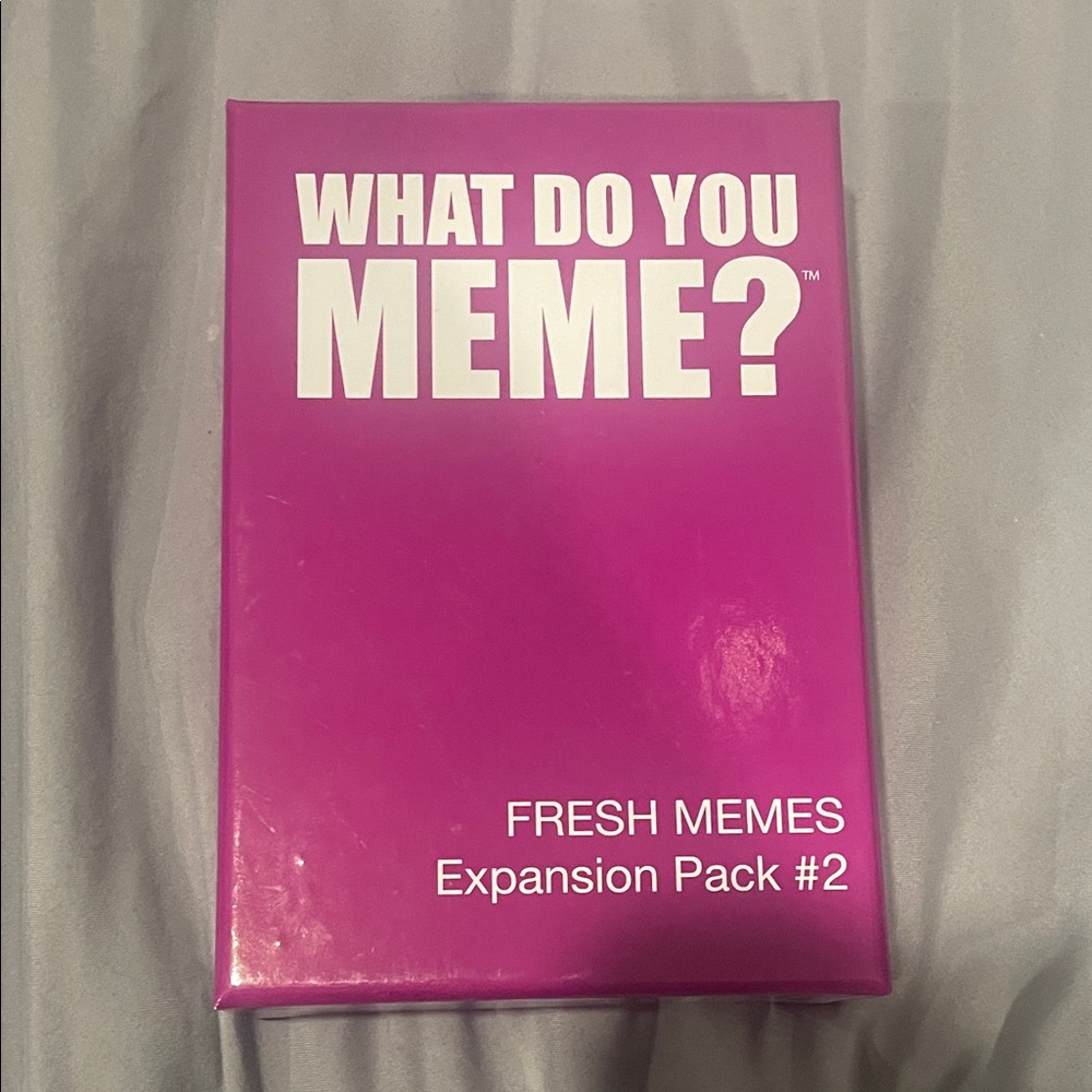 What Do You Meme? Fresh Memes Expansion Pack #2 - Pink